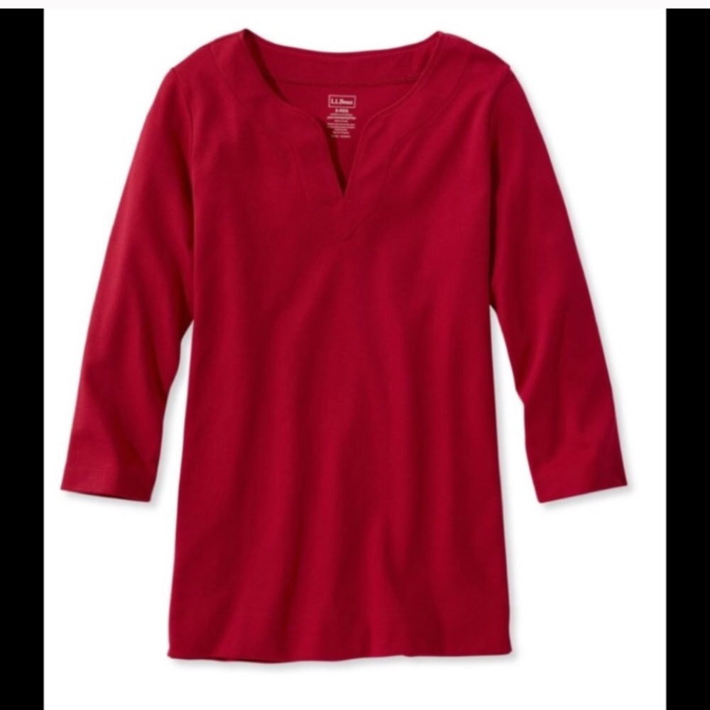 Splitneck tunic
